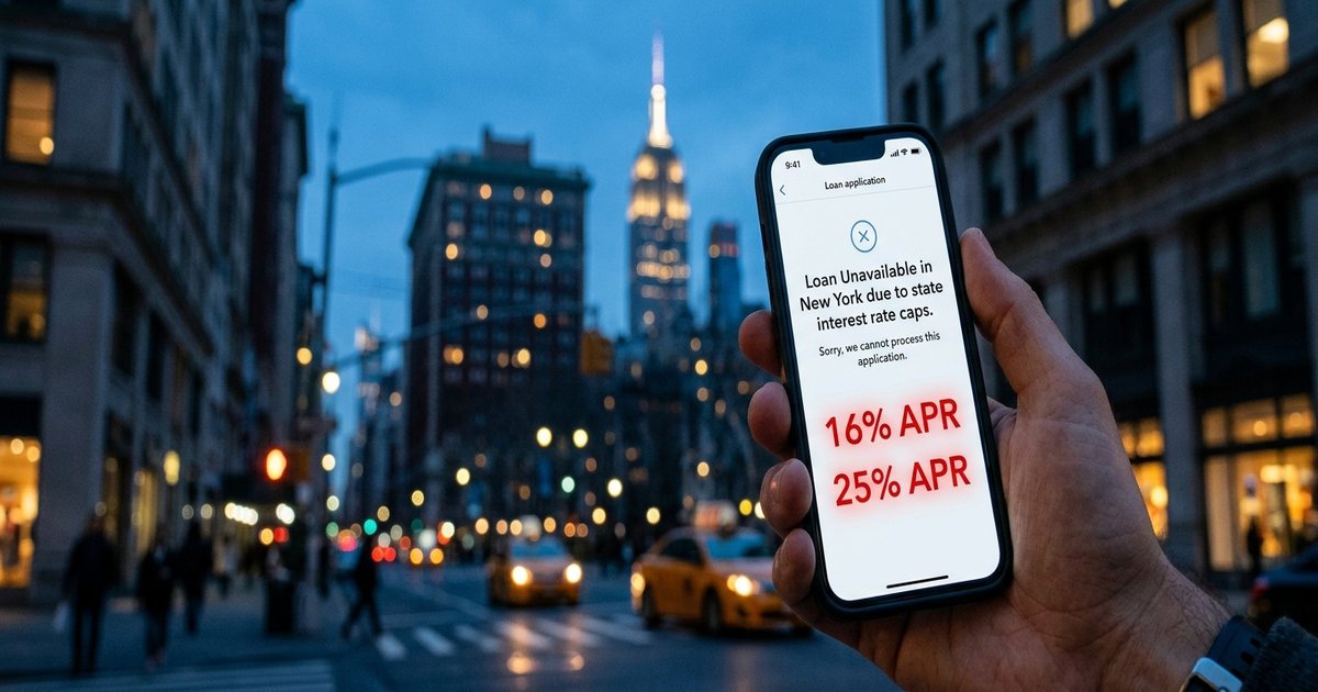 Loan Apps in New York: How the 16% Civil and 25% Criminal Usury Caps Shape What You Can Actually Borrow